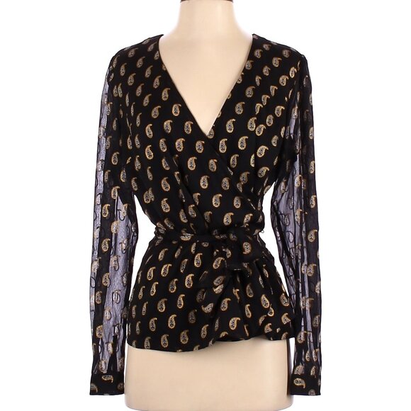 INC International Concepts Long Sleeve Blouse - Picture 1 of 2